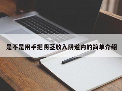 是不是用手把阴茎放入阴道内的简单介绍