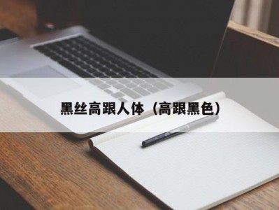 黑丝高跟人体（高跟黑色）