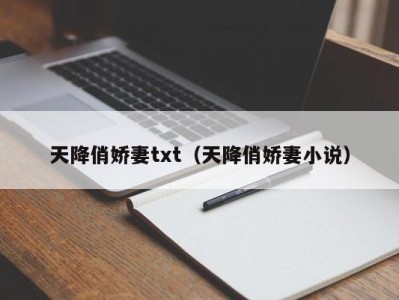 天降俏娇妻txt（天降俏娇妻小说）