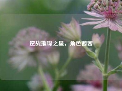 逆战璀璨之星，角色茜茜