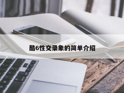 酷6性交录象的简单介绍