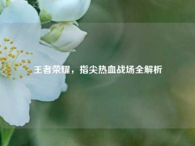 王者荣耀，指尖热血战场全解析