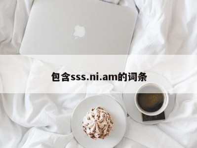 包含sss.ni.am的词条