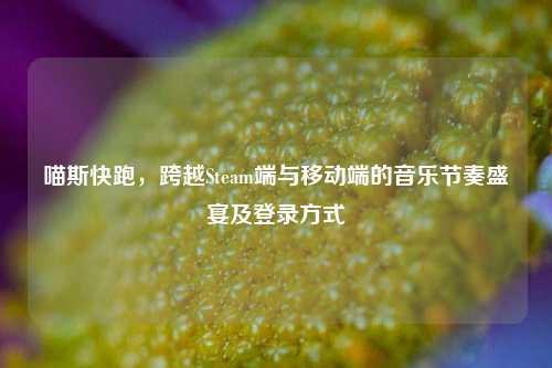 喵斯快跑，跨越Steam端与移动端的音乐节奏盛宴及登录方式